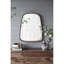 Miroir mural 27 po x 37 po Irrgeular