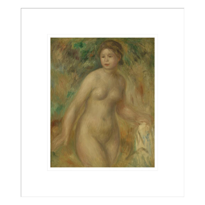 «Nude» par Pierre-Auguste Renoir, impression giclée sur cadre, H 15,72 po x l 13,75 po