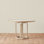 Glen Ellen Round Glass Dining Table