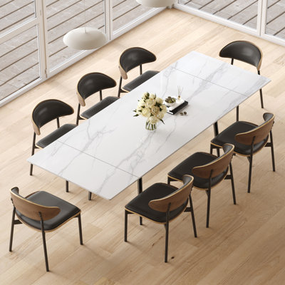 Knighton Sintered Stone Dining Table And Chair Set