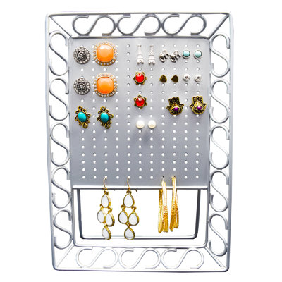 Mini support à bijoux en métal