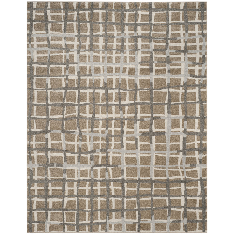 Seto Performance Abstract Rug, Rectangle 9' x 12'