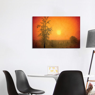 Canada. Abstract Of Frosty Sunrise. by Jaynes Gallery - Wrapped Canvas Gallery-Wrapped Canvas Giclée
