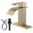 Centerset Single-handle Bathroom Faucet with Drain Assembly-82612559