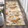 Emrick Blossom Hand Hooked Wool/Cotton/Latex Floral Rug in Beige