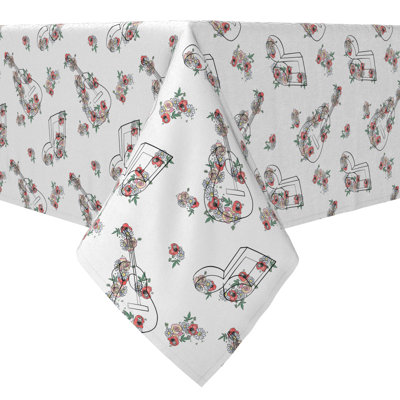 Rectangular Cotton Twill Tablecloth