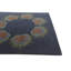 Tapis carré bleu marine Orlando