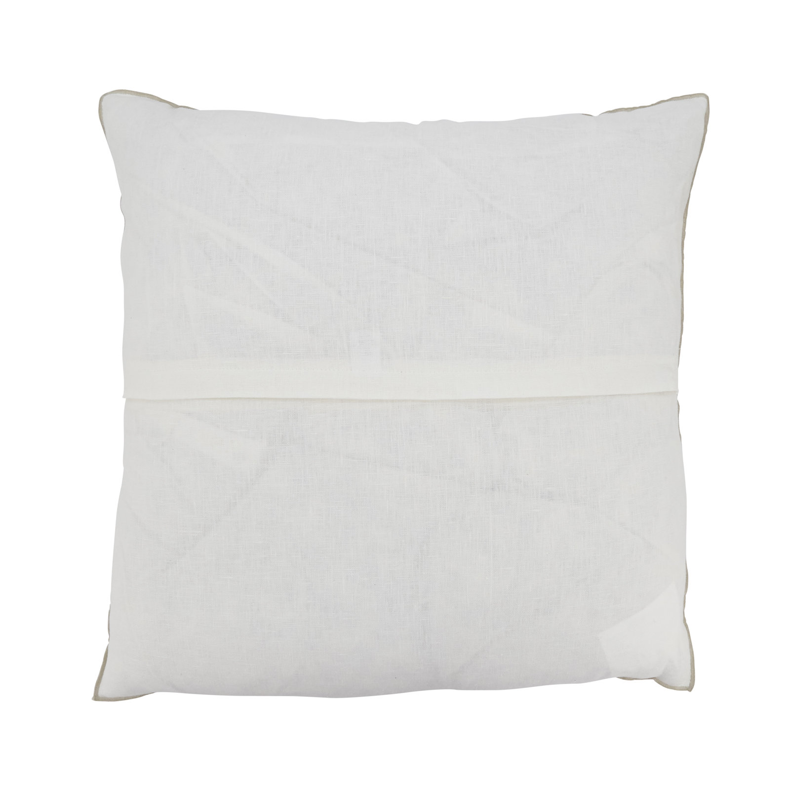 Riggs 20" x 20" Linen Pillow Cover, Ivory
