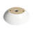 Alfi Brand 12.75'' White Ceramic Oval Bathroom Sink