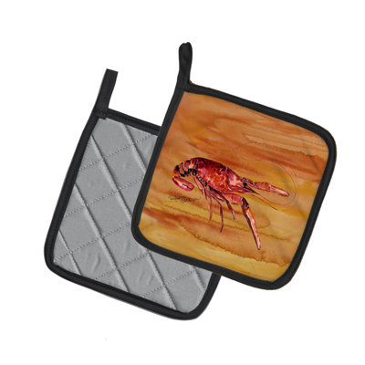 Caroline's Treasures Crawfish Polyester Potholder