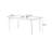 Picture colour Rectangular Sintered Stone tabletop Dining Table-111170022