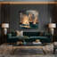 Voile nautique grise, art mural sur toile-360793556