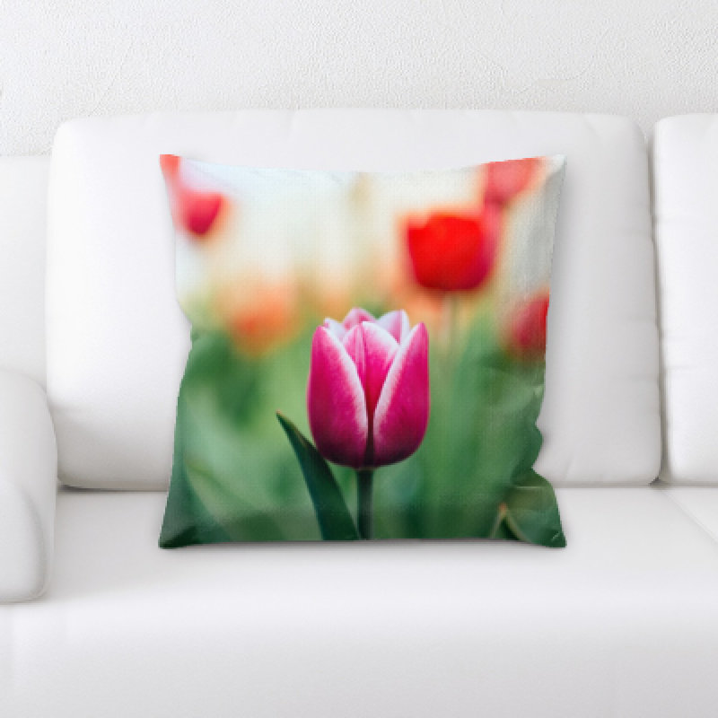 Microsuede Throw Pillow