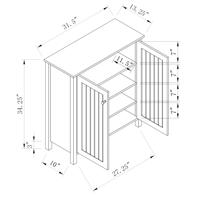 Armoire à chaussures