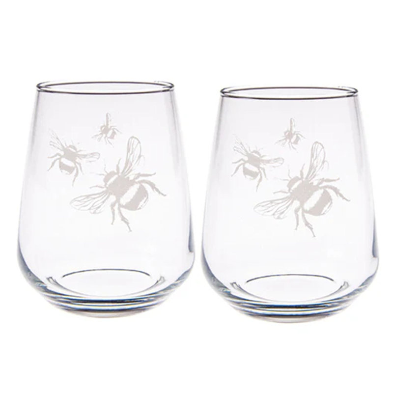 445ml Stemless Wine Glass Set