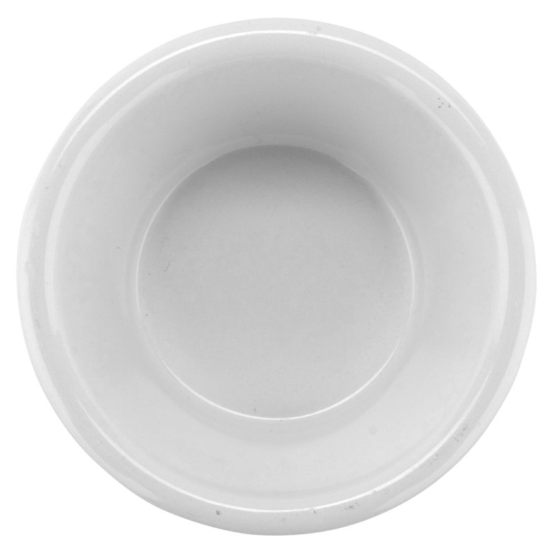 G.E.T. Melamine 12 Piece Ramekin / Soufflé Dish Bakeware Set, White