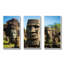 Art moderne brun, Moai Marvel, art asiatique I - Art mural asiatique-16350698-16350694