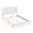 Milenka Upholstered Platform Bed with Curve-Shaped Headboard-1909223407-1909223395