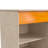 Bright Beginnings Commercial Grade Two Shelf Wooden Kitchen Cabinet