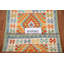 Tapis géométrique en laine Kilim