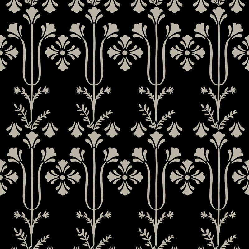 Papier peint Magnolia Home Volume 4, Noir, noir, noir, noir