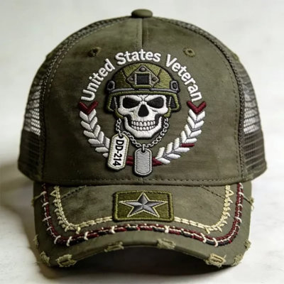 Nylon Spandex United States  Cap Printed
