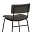 Tabouret de bar Nyelli à dossier capitonné, hauteur comptoir ou bar - Lot de 2-655003567-655003603