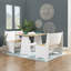 Table en bois massif Belinda-1946889660