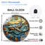 Horloge murale Whale