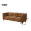Canapé à accoudoirs carrés en chenille de 78 pouces-1253079068