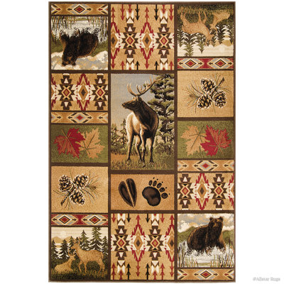 Performance Animal Print Indoor Rug