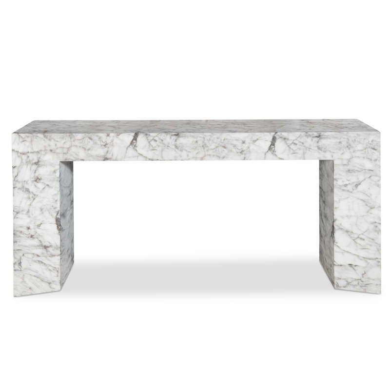Cadence Console Table - Faux Marble