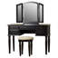 Coiffeuse avec miroir Torrance-1029732862