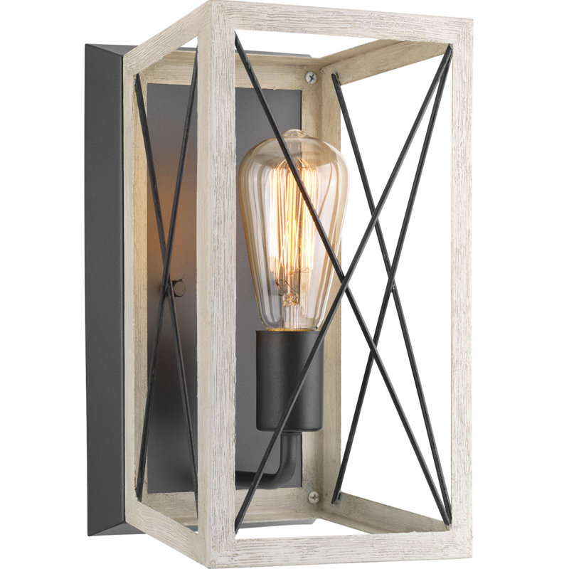 Uschi Flush Mounted Sconce, Graphite