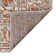 Calam Traditional Durable Performance Orange/Gray Indoor Area Rug