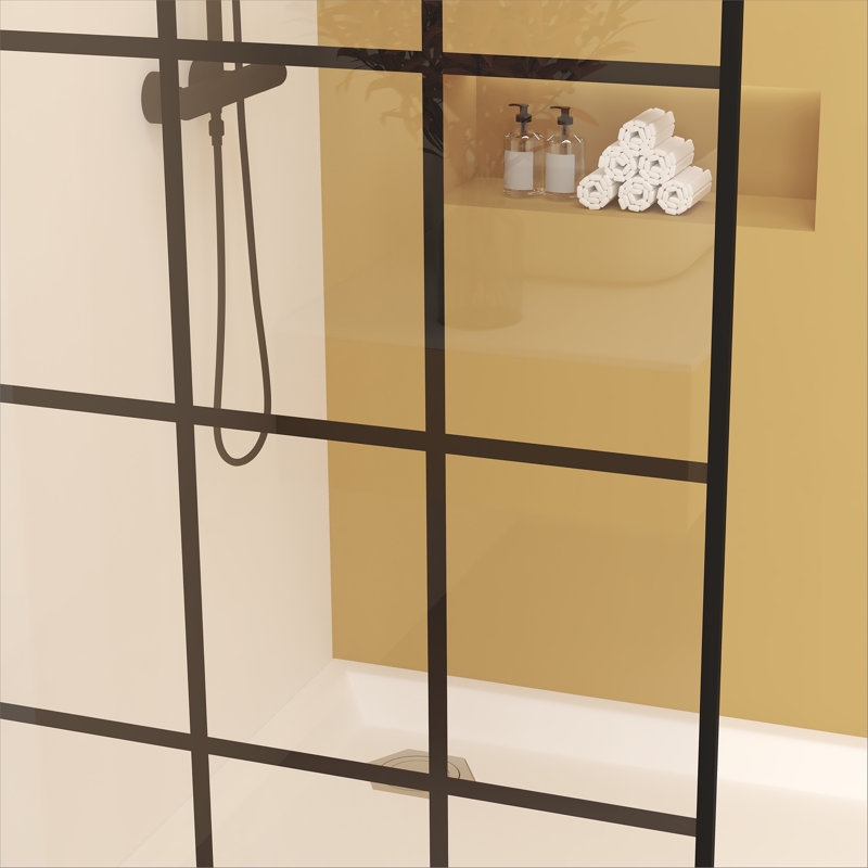 Framed Glass Shower Screen For Bathroom
