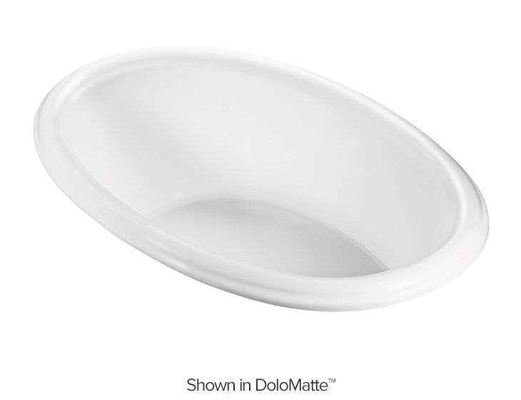 Victoria 1 Drop in Soaking Solid Surface Bathtub