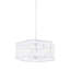 Kropp 6 - Light Silver Geometric Pendant