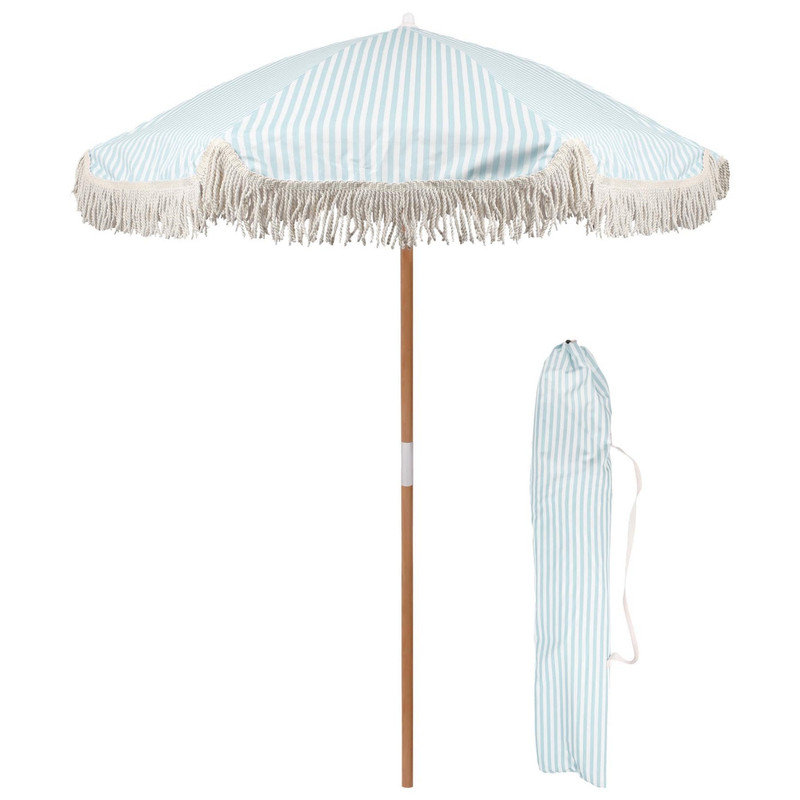 Parasol, Pastel Blue Stripe