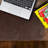 Top Grain Leather Extended Mouse Pad,Brown
