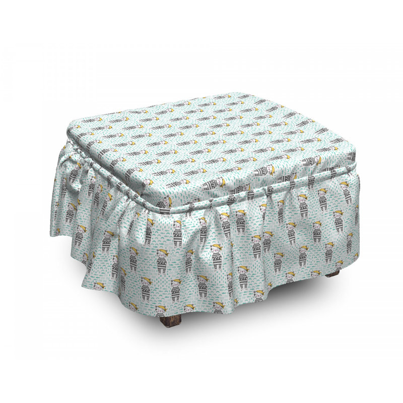 Ottoman Slipcover