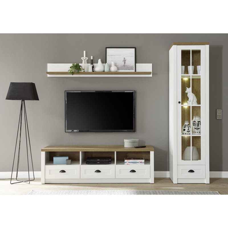 Grimaldo Entertainment Centre for TVs up to 70", 198cm H x 230cm W x 43cm D