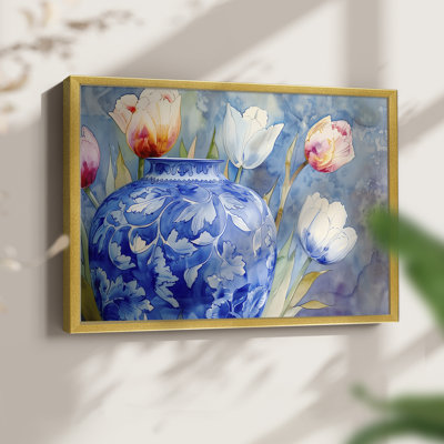Floral Series-CXVII -Framed Print - Restickable