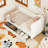 Twin Size L-Shaped Corduroy Daybed