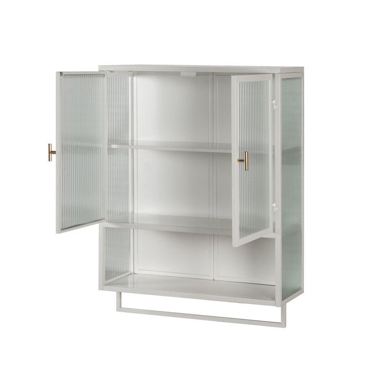 Armoire de salle de bain Viyana, Blanc