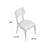 Octavia 19.75'' H Upholstered Cane Back Side Chair-777588512