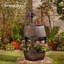 Thiessen Barrel Fountain Planter