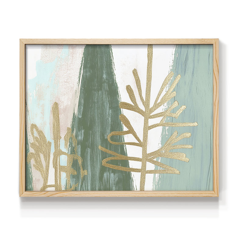 «Chirstmas Art» - CXVI - Reproduction encadrée - Restickable, H 8 po x l 10 po, Naturel
