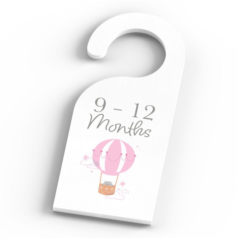 Ellesmere Text & Numbers Box Signs & Plaques, White/Pink