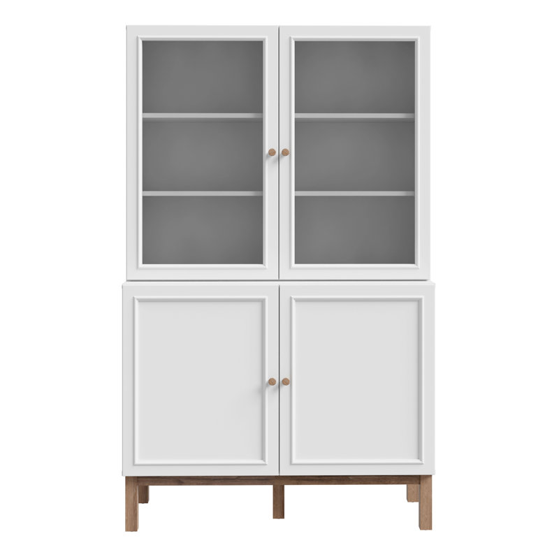 Silvino Dining Hutch Welsh Dresser, Without